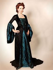 Anemone-012 medieval style gown