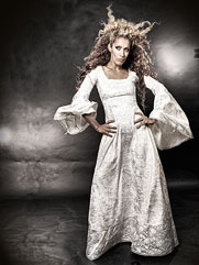 Angelica-020 medieval style gown