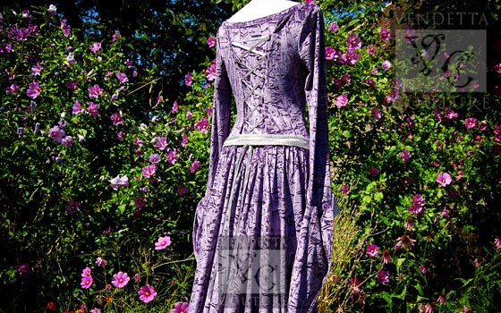 Calendine-012 medieval style dress