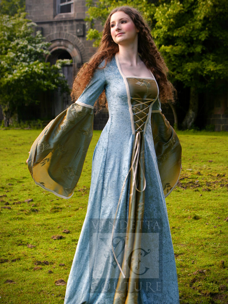 Lily 025 Medieval Style Dress