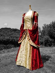 Betony-012 medieval style dress
