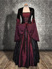 Lily-015 medieval style gown