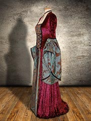 Lily-033 medieval style gown