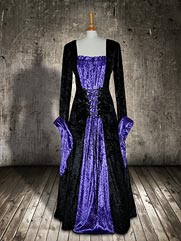 Nightshade-012 medieval style dress