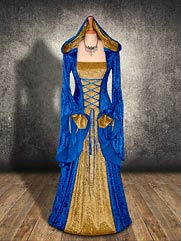 Violet-014 medieval style dress