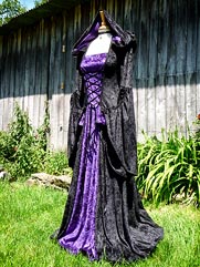Violet-016 medieval style gown