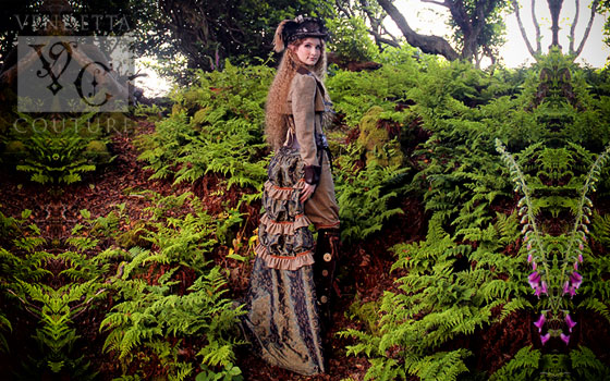 Fairy steampunk dress UK