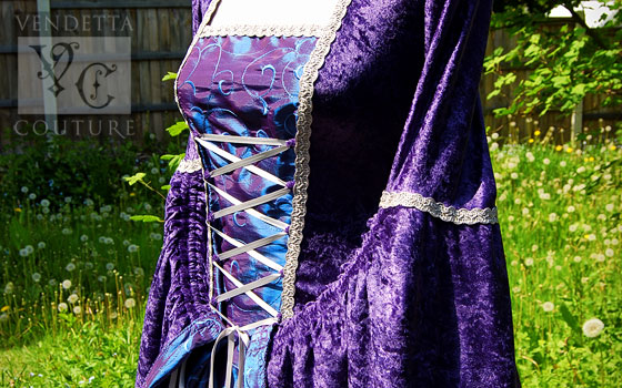 Lily-016 medieval style dress