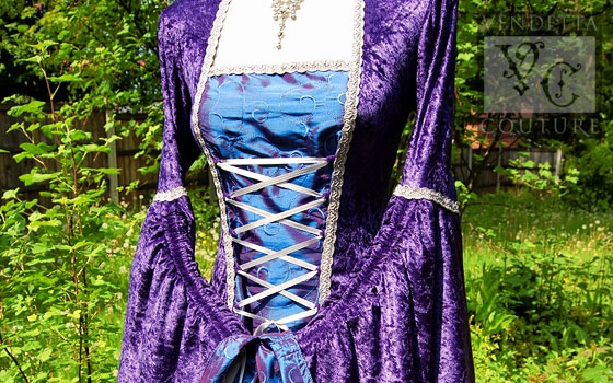 Lily-016 medieval style dress