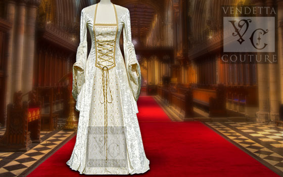 Lily-020 medieval style dress