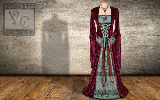 Lily-033 Medieval Style Dress