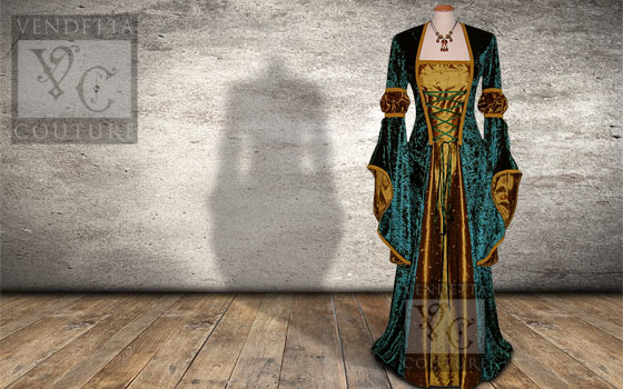 Lily-037 medieval style dress