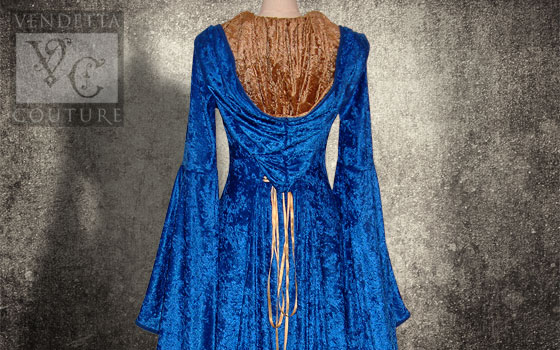Violet-014 Medieval Style Dress