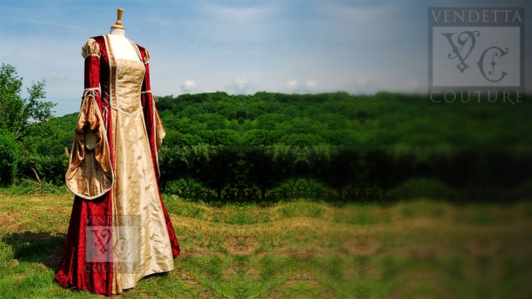 Medieval dresses and gowns UK
